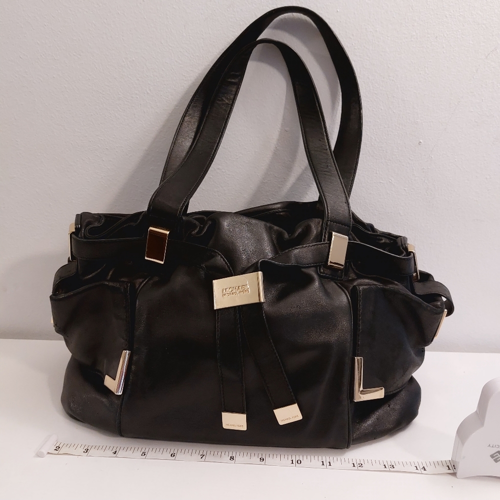 Michael Kors Black Leather Bag